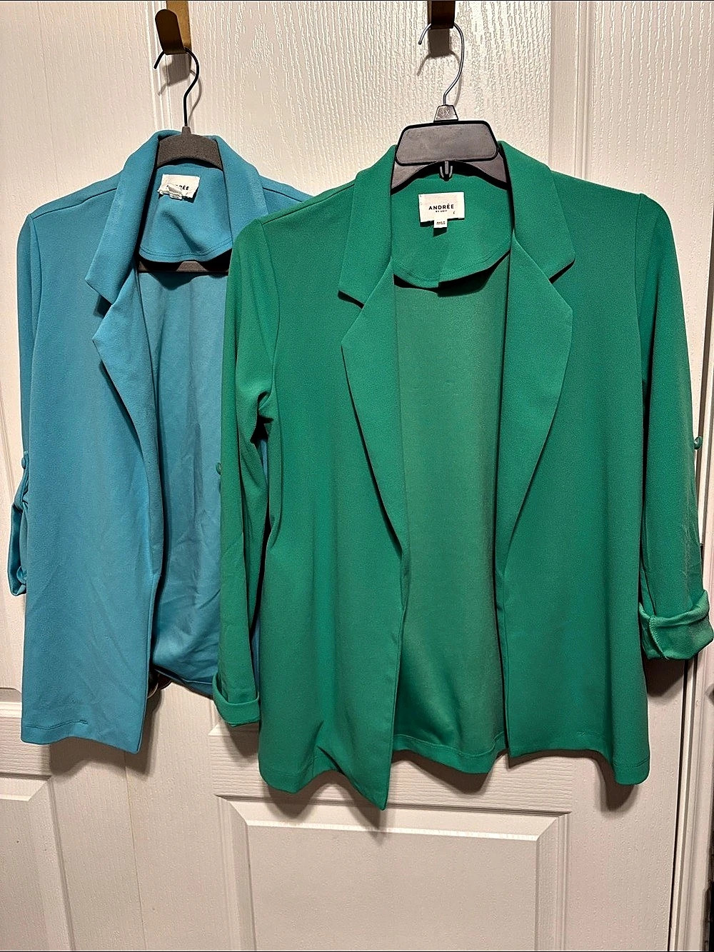 ANDRÉE By Unit Two Blazer Bundle in Blue & Green Size Small